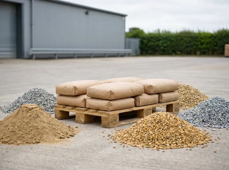 Aggregates & Cement: Sharp sand, ballast, gravel and Type 1 sub-base by the tonne. from Star Hawk Builders Merchant
